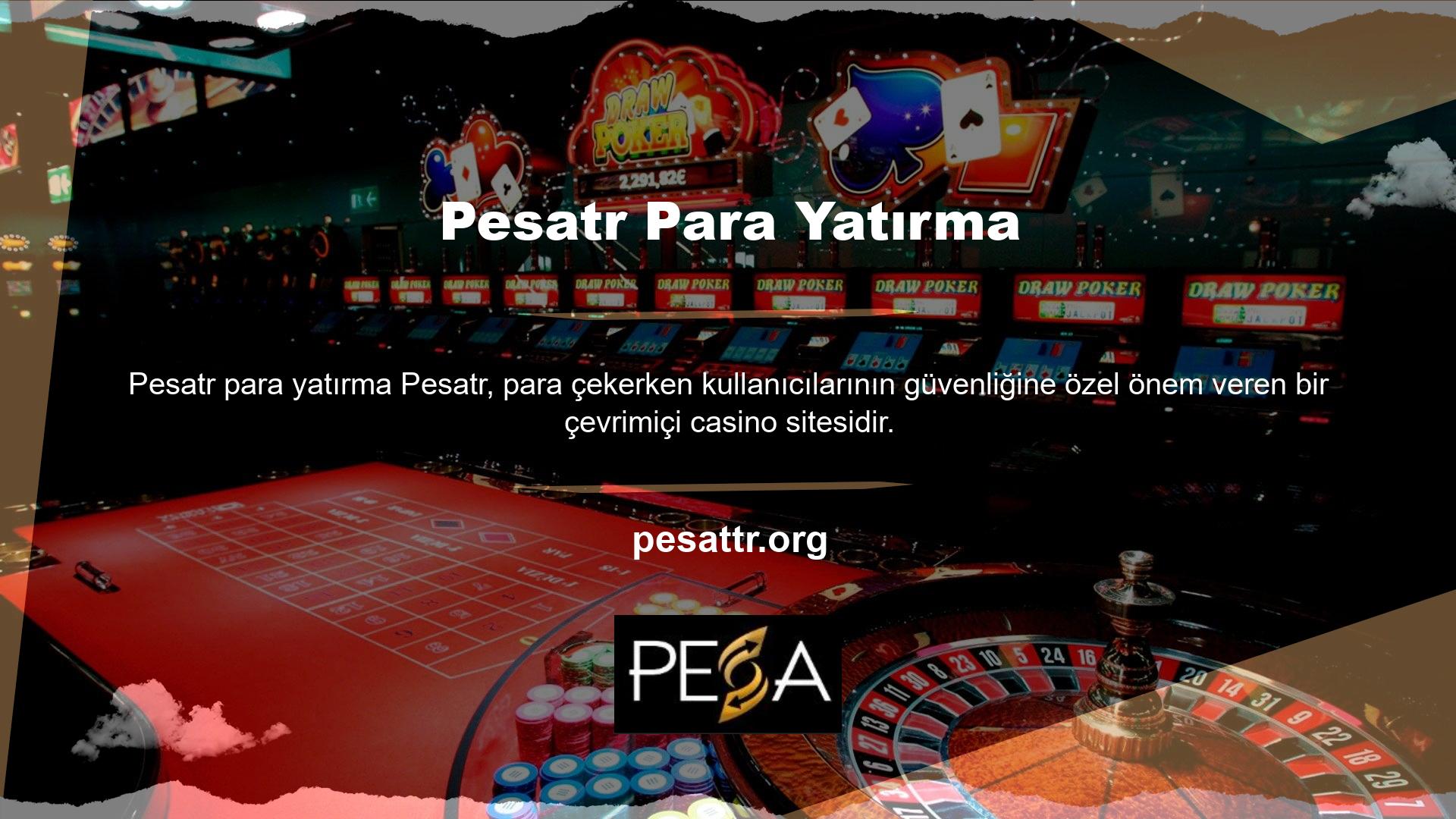 Ödemelerin güvenilirliği ve güvenilirliği, casino sitesi kullanıcılarının temel endişesidir